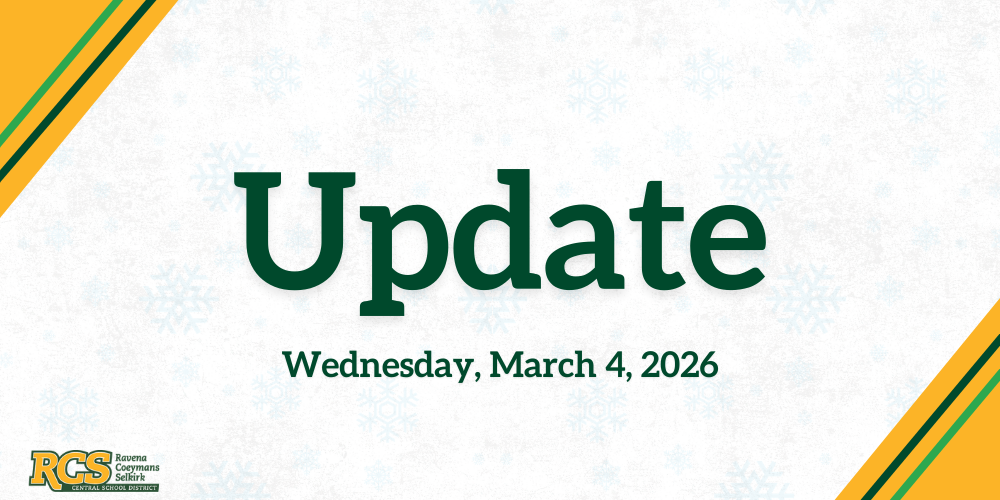 RCS: Two-Hour Delay, 3/4/26. No AM Child Care or AM CTE.