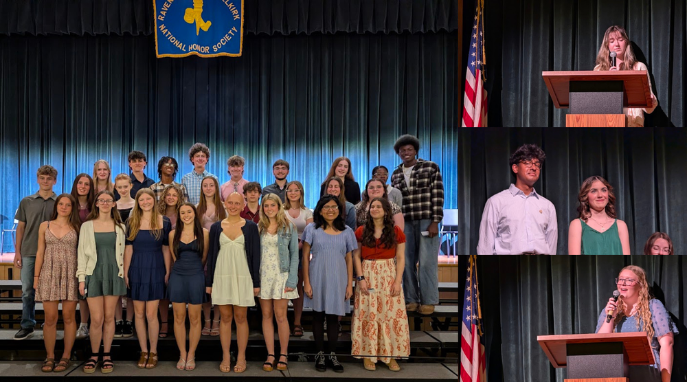 RCS High School Inducts New Members into National Honor Society