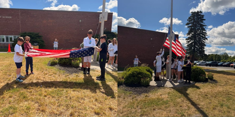 A.W. Becker Honors Flag Day