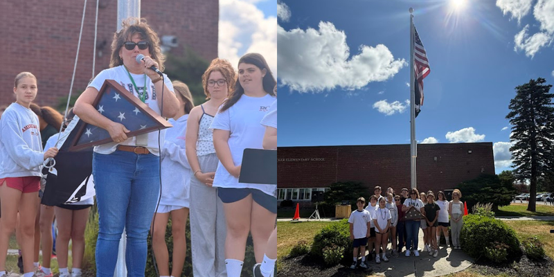 A.W. Becker Honors Flag Day