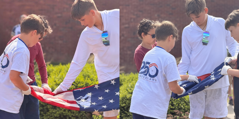 A.W. Becker Honors Flag Day