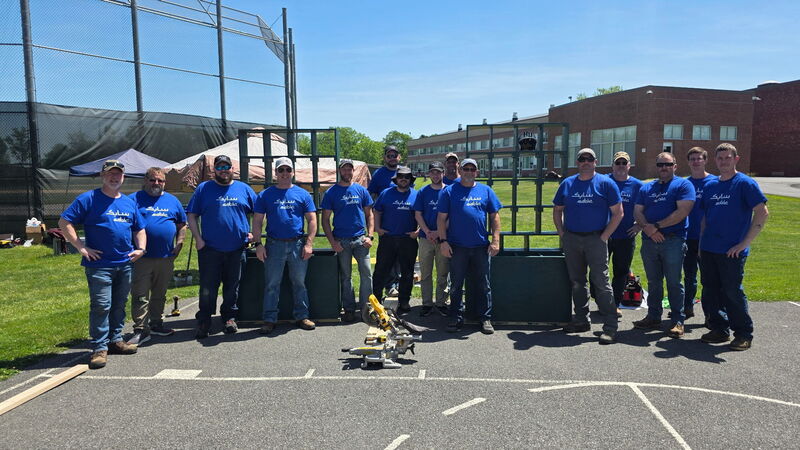 Group picture of the SABIC team of volunteers