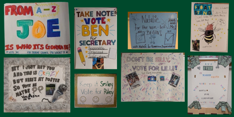 Student council posters