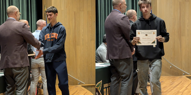 RCS High School Students Honored at First 2025 Board of Education Student Recognition Awards
