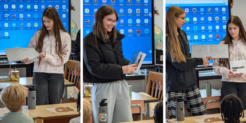 RCS Seniors Return as Authors to Share Their Stories With Young Readers