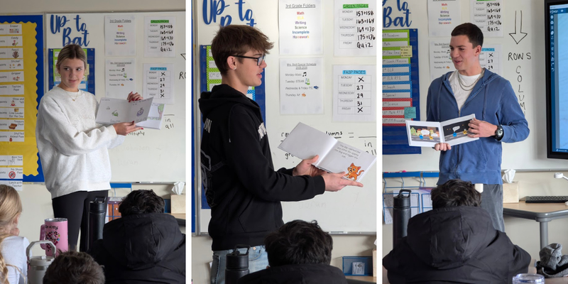 RCS Seniors Return as Authors to Share Their Stories With Young Readers