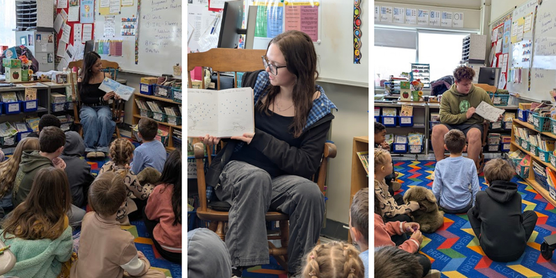 RCS Seniors Return as Authors to Share Their Stories With Young Readers