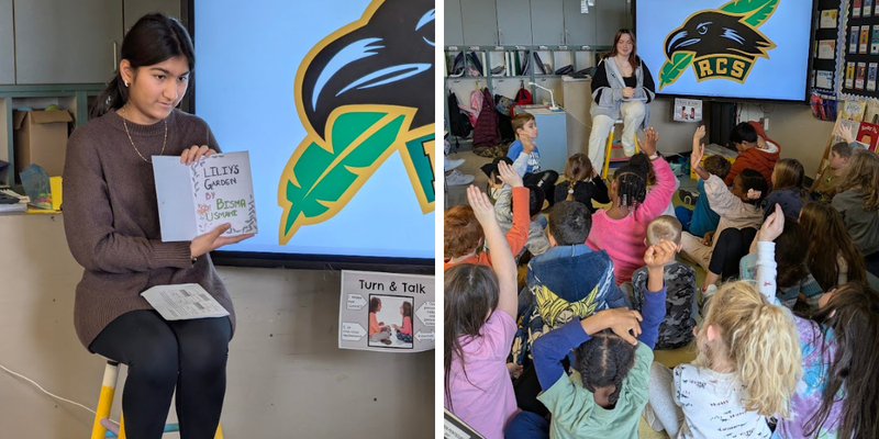 RCS Seniors Return as Authors to Share Their Stories With Young Readers