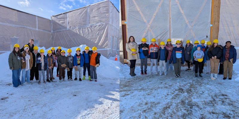 A.W. Becker Students Get a Hands-On Look at New Selkirk Fire Station