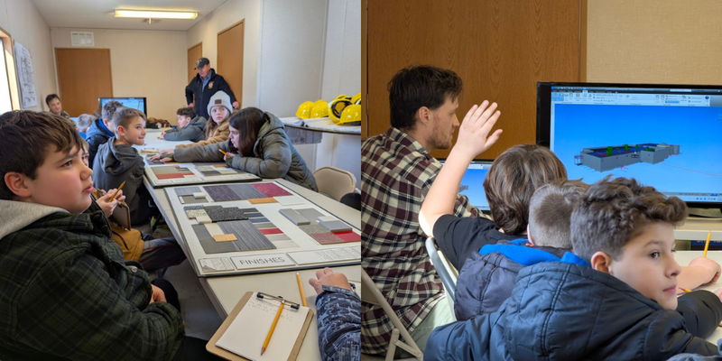 A.W. Becker Students Get a Hands-On Look at New Selkirk Fire Station