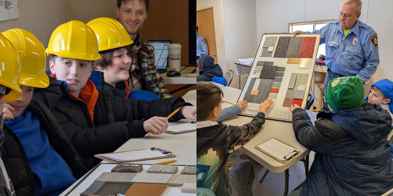 A.W. Becker Students Get a Hands-On Look at New Selkirk Fire Station