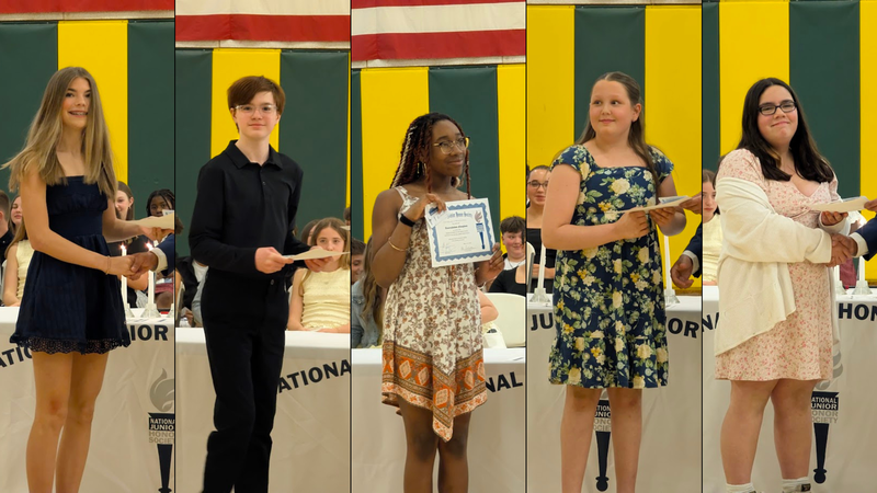 National Junior Honor Society (NJHS) Inductees - May 2026