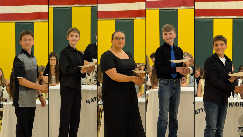  National Junior Honor Society (NJHS) Inductees - May 2026