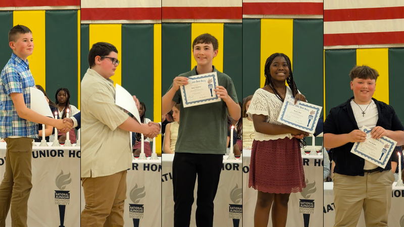  National Junior Honor Society (NJHS) Inductees - May 2026