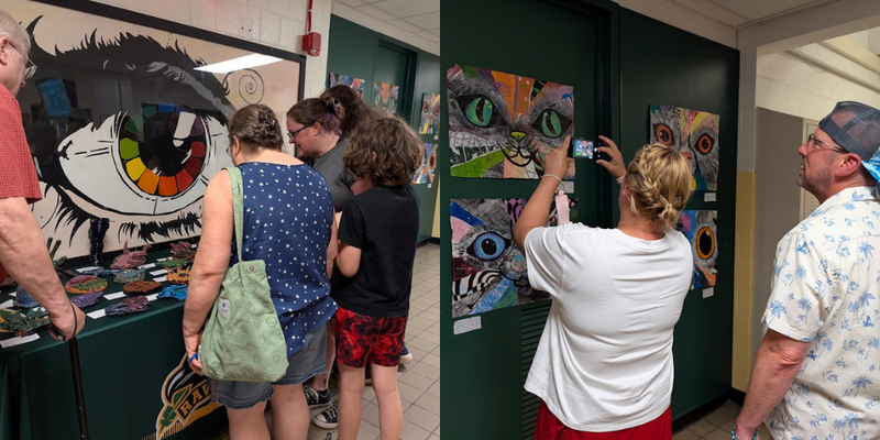 A Night of Art: RCS HS and Middle School Art Show