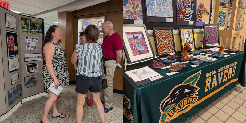 A Night of Art: RCS HS and Middle School Art Show