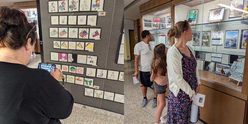 A Night of Art: RCS HS and Middle School Art Show