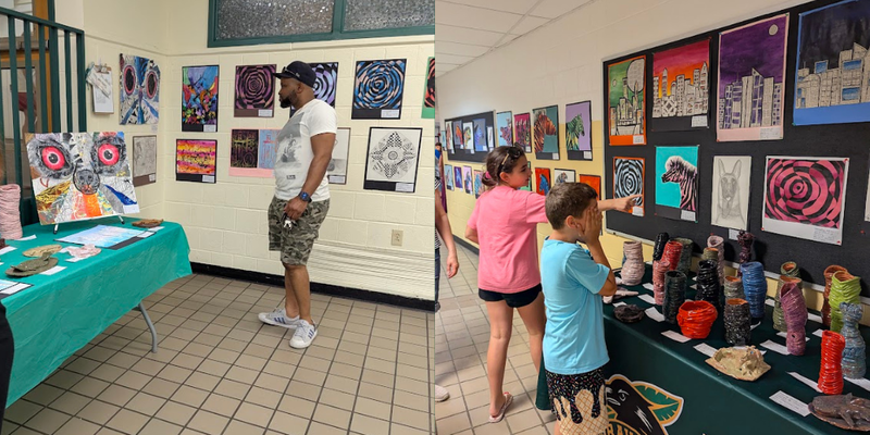 A Night of Art: RCS HS and Middle School Art Show