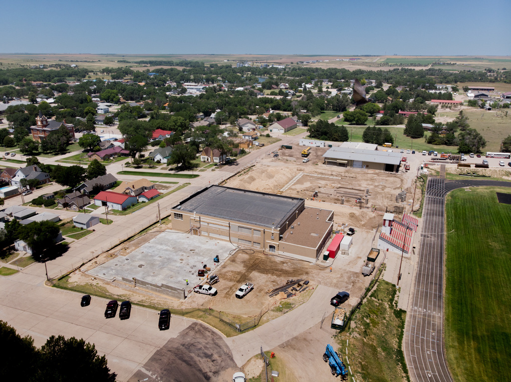 Looking to the North on the elementary wing