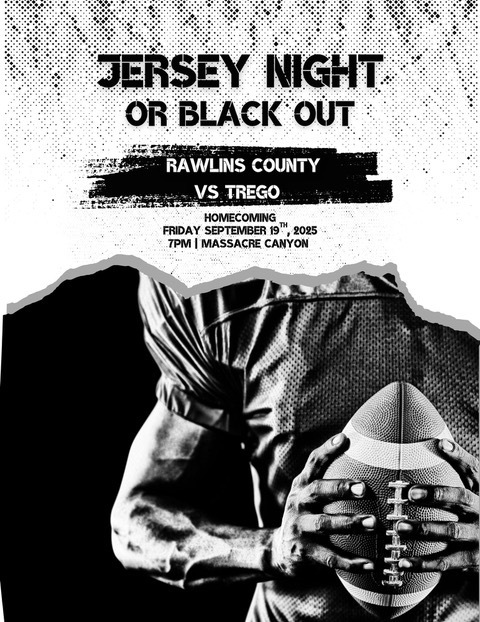 Black and White Modern Football Flyer