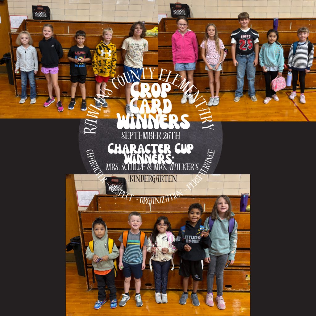 Crop Card Winners for September 26th 
