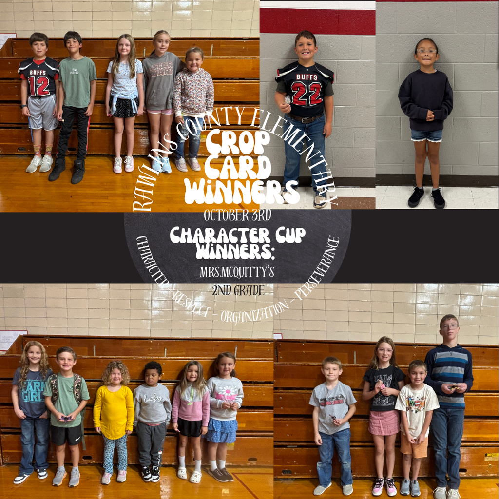 Crop Card Winners for October 3rd