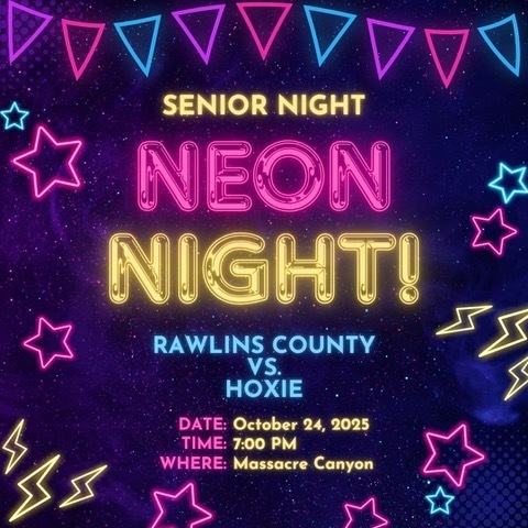 Football Neon Theme Night