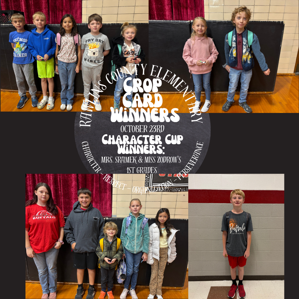 Crop Card winners for October 23rd