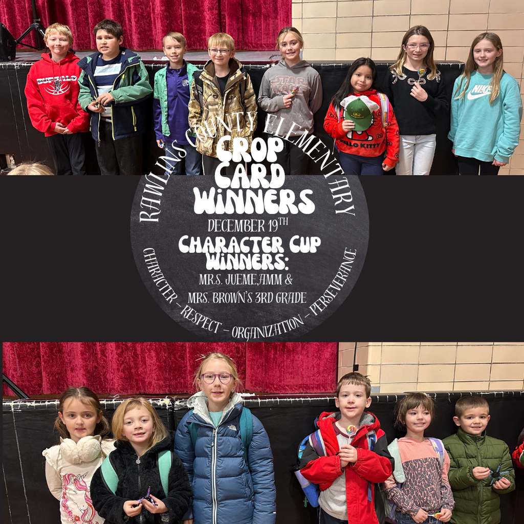 Crop Card winners Dec 19