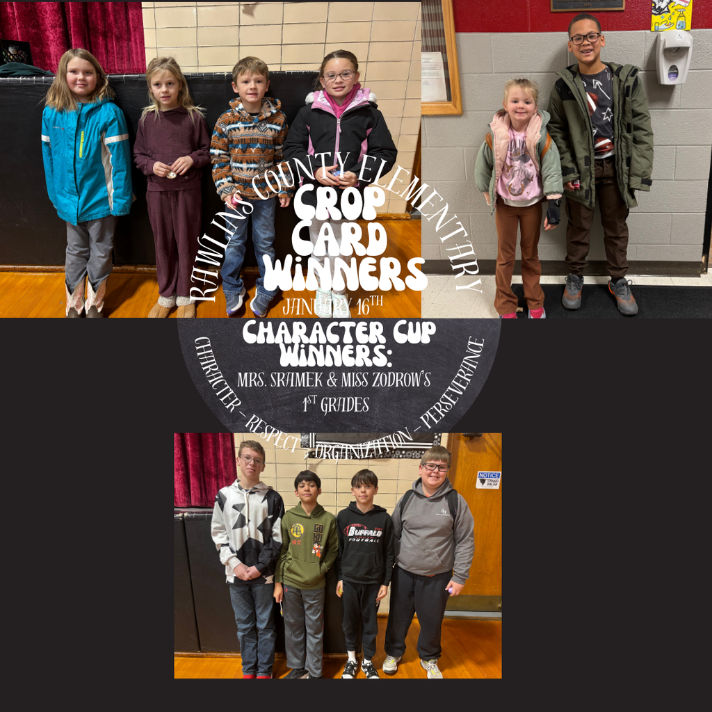 crop Card winners January 16th 