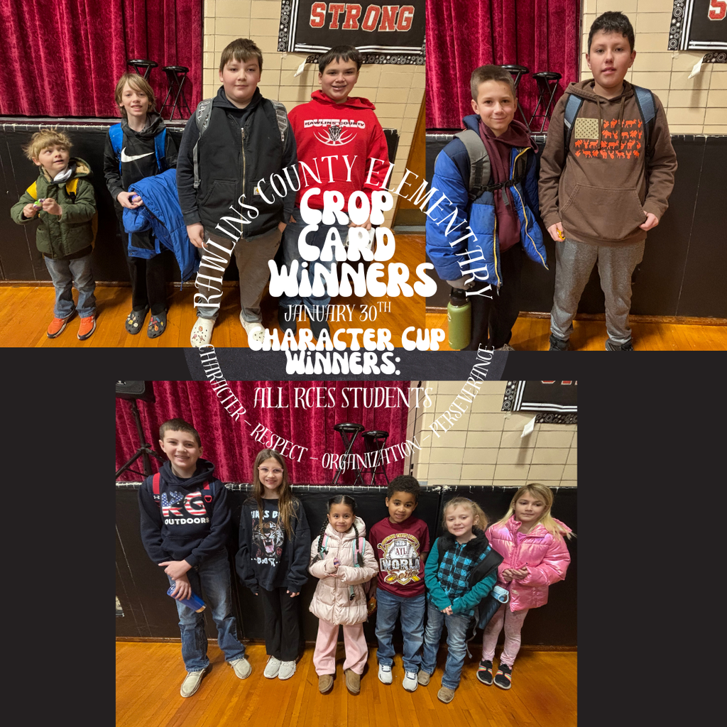 Crop Card Winners January 30