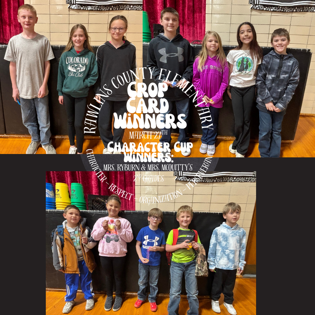 March 27th Crop Card Winners