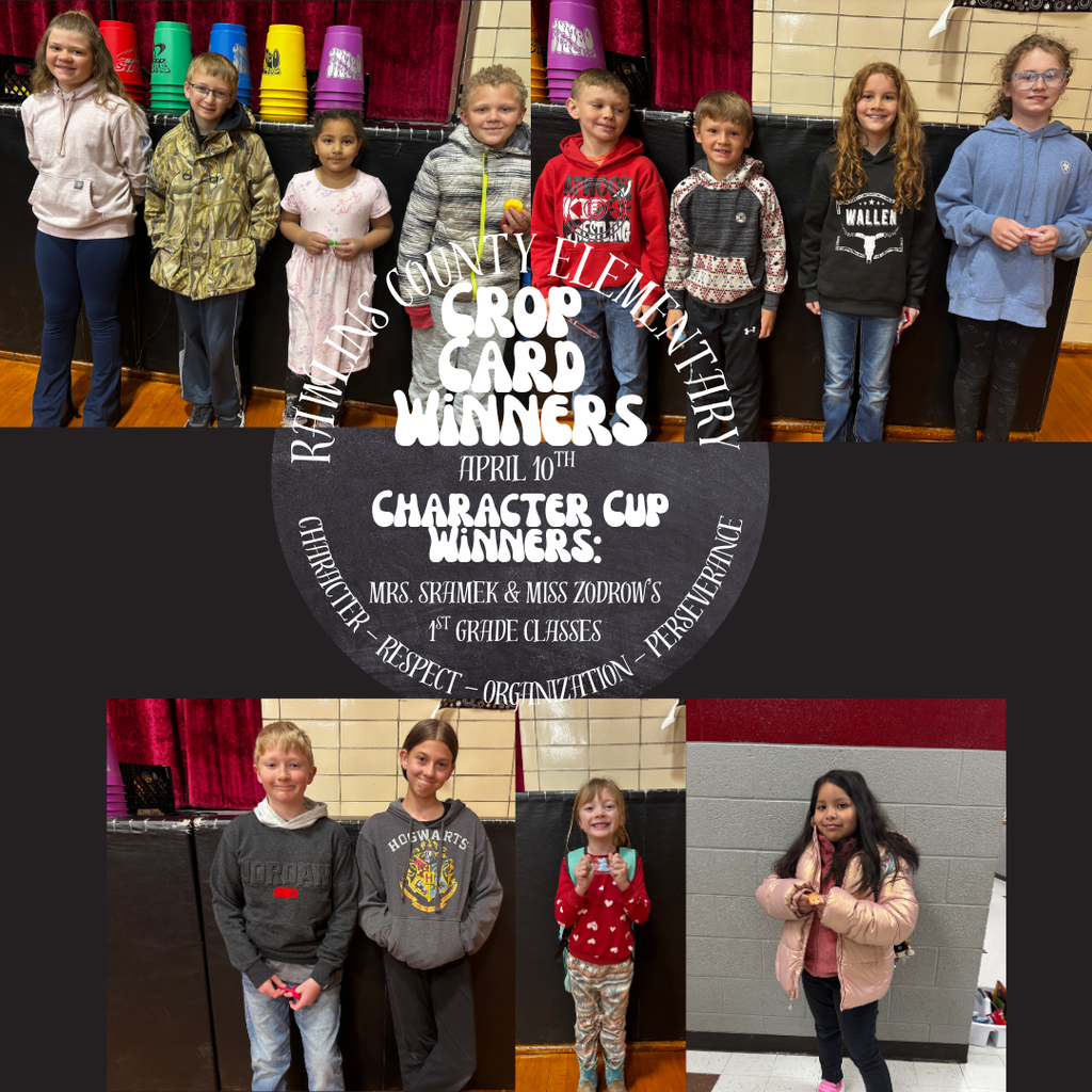 Crop Card Winners April 10th