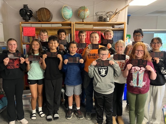 7th grade Kansas History Class 