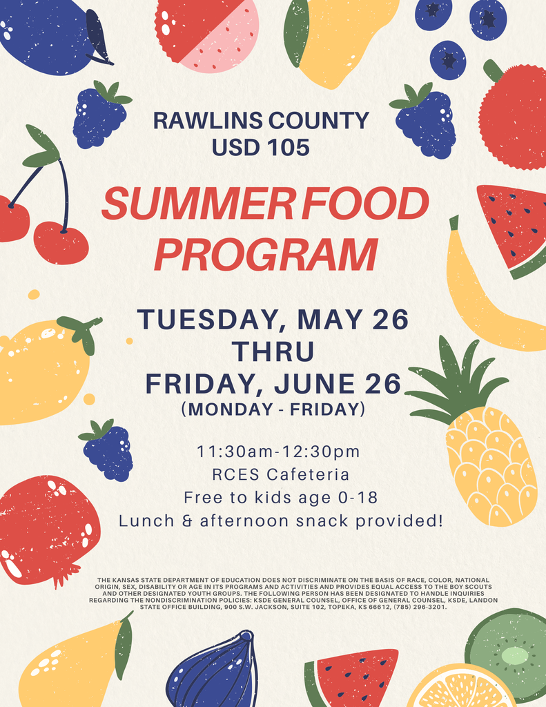summer food program flyer