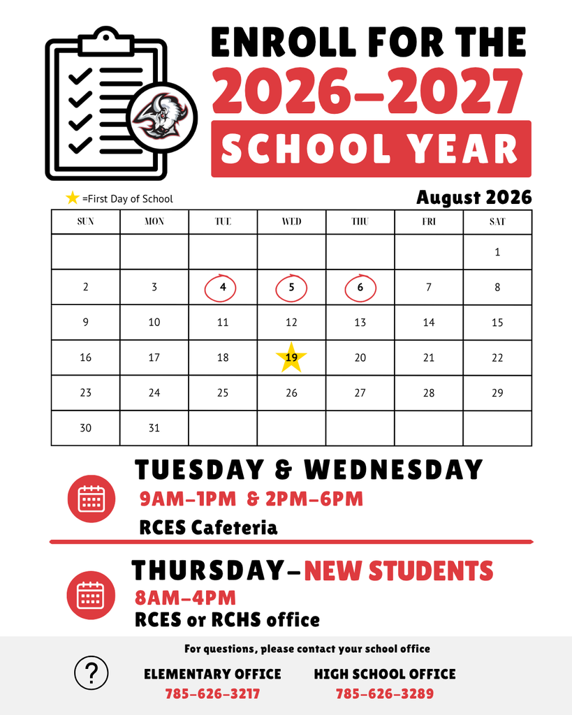 enrollment dates flyer 