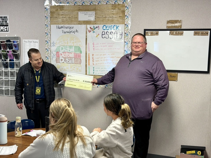 Dollar General District Manager and USD 105 Superintendent Mr. Eric Stoddard