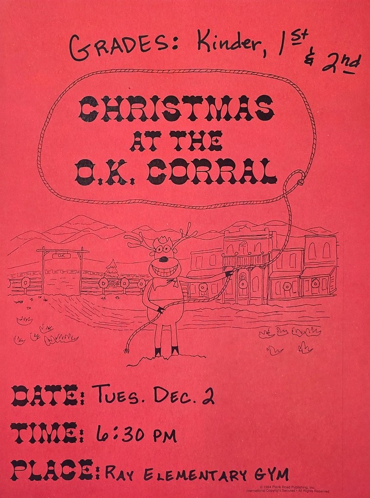 K-2 Christmas Music Program