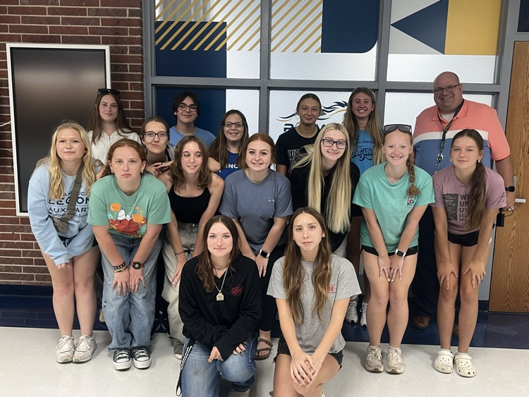 Seniors and Mr. Hanson 
