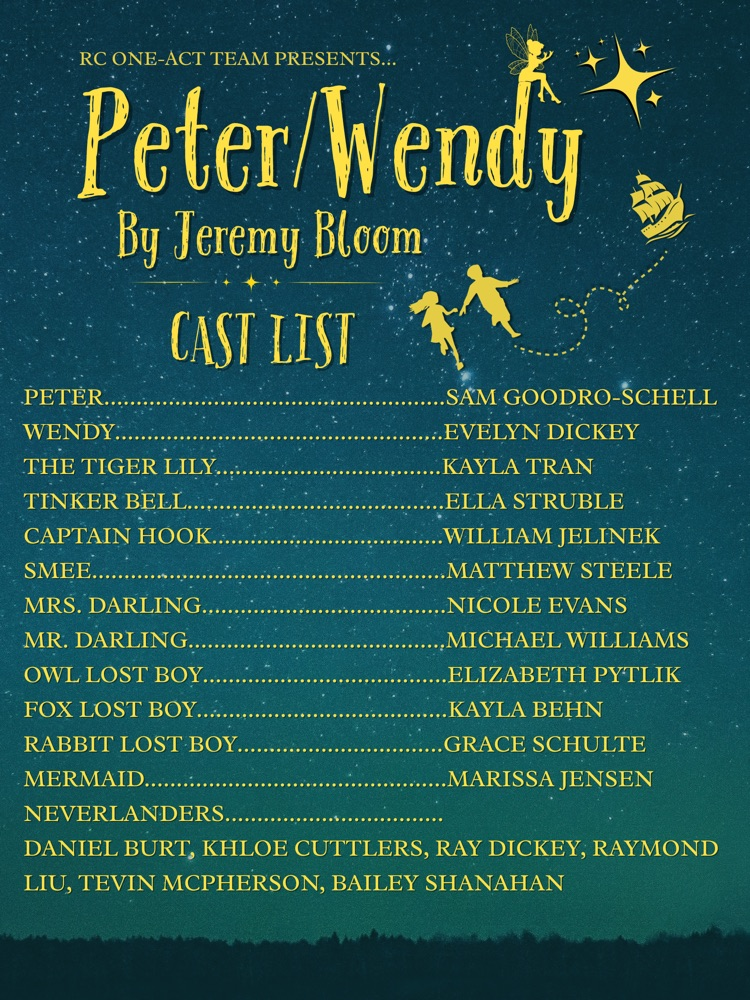 Peter/Wendy Cast