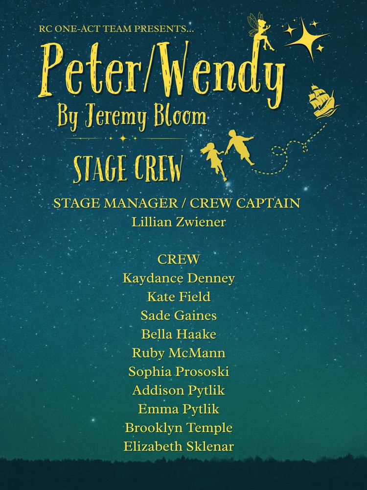 Peter/Wendy Crew