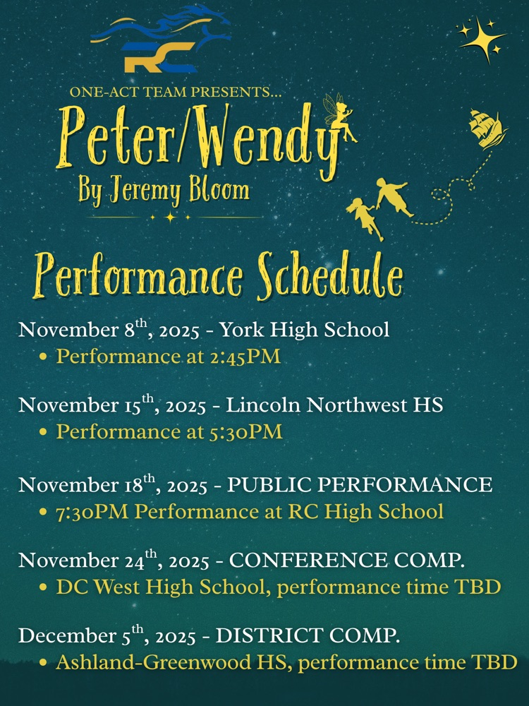 Performance Schedule