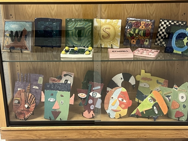 RCHS Hallway Artwork 