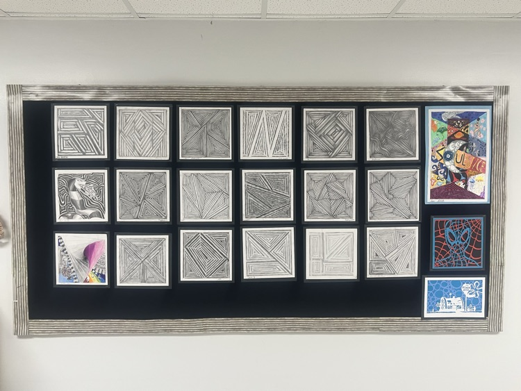 RCHS Hallway Artwork 