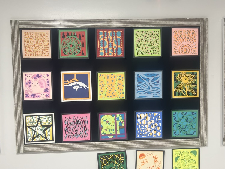 RCHS Hallway Artwork 