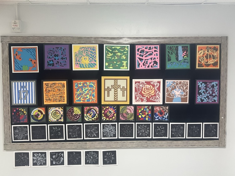 RCHS Hallway Artwork 