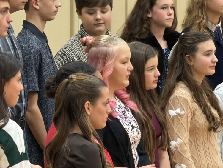 Raymond Central High School's winter music concert took place this evening, with the students delivering fantastic performances under the leadership of an exceptional teacher. The sound was remarkable. Great job, everyone.