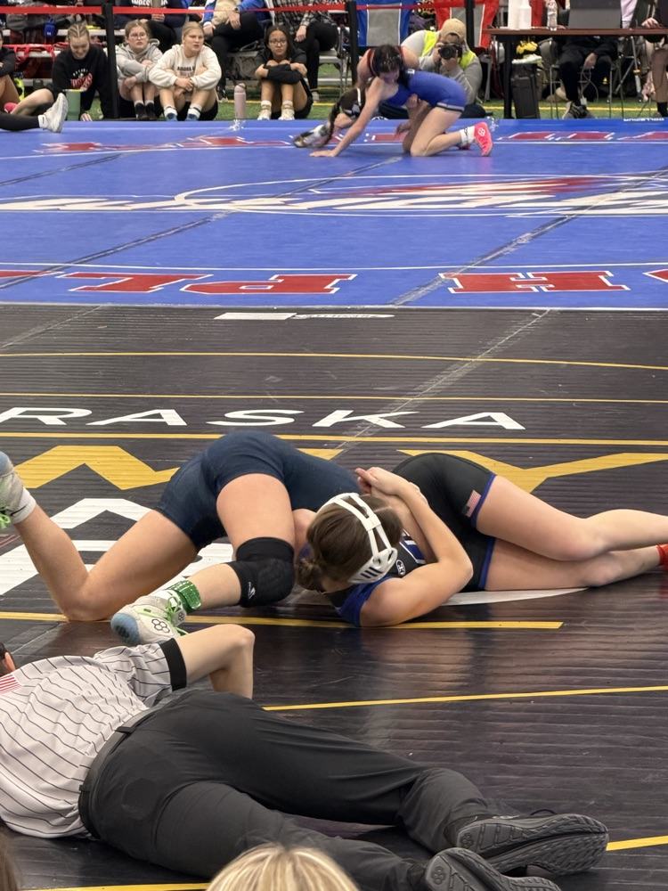 Lady Mustang Wrestling at The High Plains Tournament in Columbus