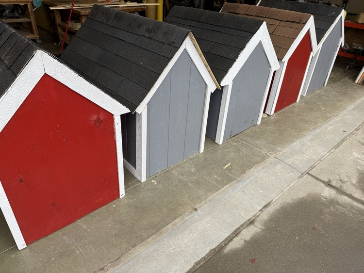 back of dog houses