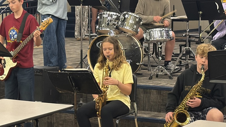 RCHS Jazz Band Music in the Schools Tribute